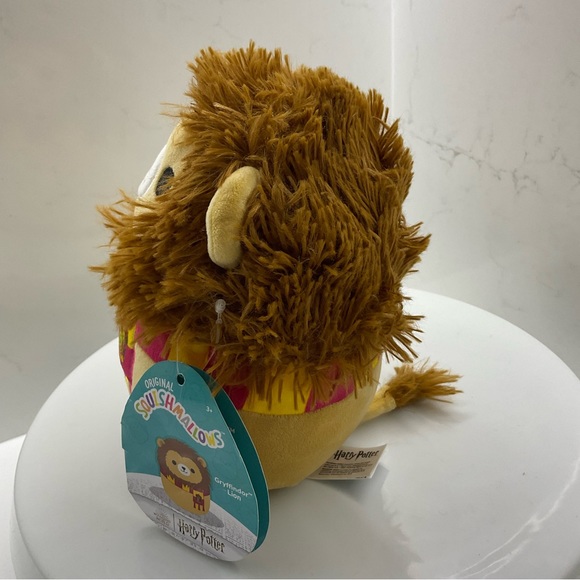 Original Squishmallows 6.5" Harry Potter The Gryffindor Lion NWT - Picture 3 of 8